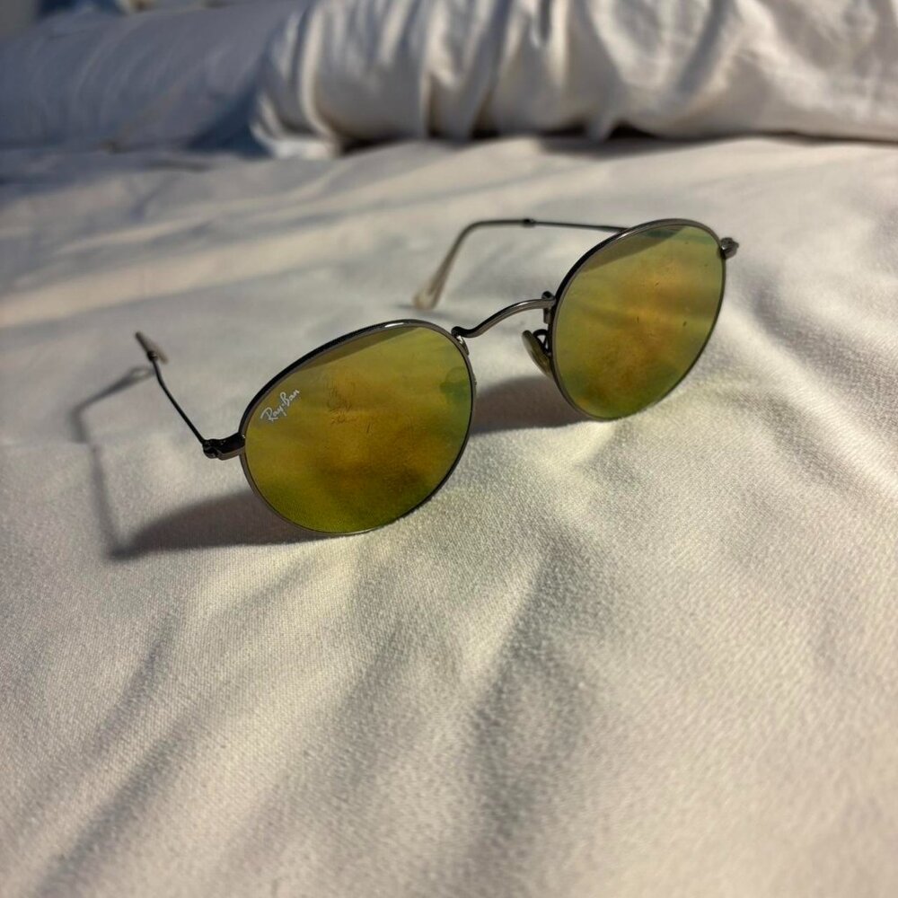 #rayban used, a little scratched #indie #boho
